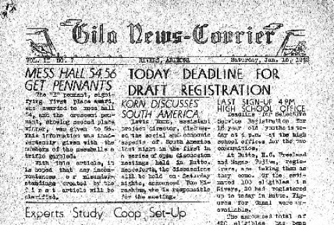 Gila News-Courier Vol. II No. 7 (January 16, 1943) (ddr-densho-141-41)