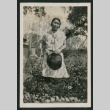 woman in garden (ddr-densho-378-359)