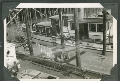 Ship docked at harbor (ddr-densho-540-57)