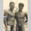 Two swimmers posing for a photograph (ddr-njpa-4-2790)