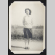 Sets Fujita on a dirt path (ddr-densho-542-631)