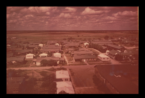 Aerial photograph of Crystal City Department of Justice Internment Camp (ddr-csujad-55-1513)