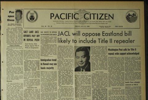 Pacific Citizen, Vol. 69, No. 18 (October 31,1969) (ddr-pc-41-44)