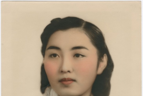 Portrait of Eiko Kosai (ddr-densho-349-28)