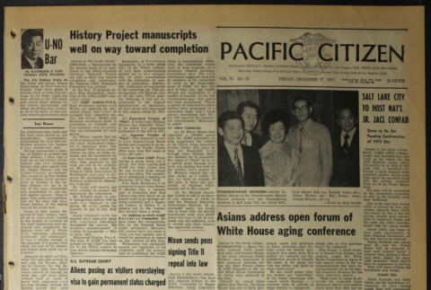 Pacific Citizen, Vol. 73, No. 25 (December 17, 1971) (ddr-pc-43-50)