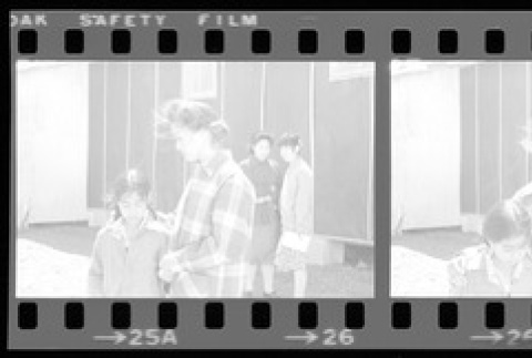 Negative film strip for Farewell to Manzanar scene stills (ddr-densho-317-169)
