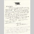 Letter and two essays sent to Frances Haglund from James Watanabe (ddr-densho-275-36)