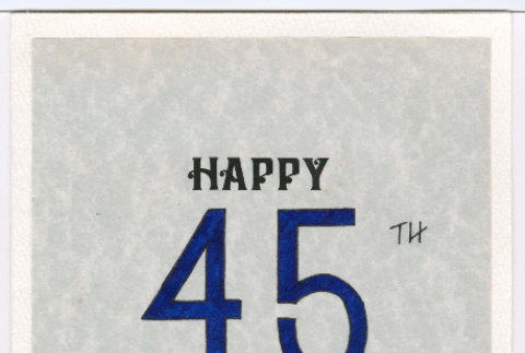 45th Anniversary card (ddr-densho-477-600)