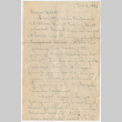 Letter from Asa Fujie to Bill Iino (ddr-densho-368-669)