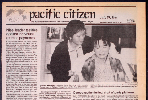 Pacific Citizen, Vol. 99, No. 3 (July 20, 1984) (ddr-pc-56-28)