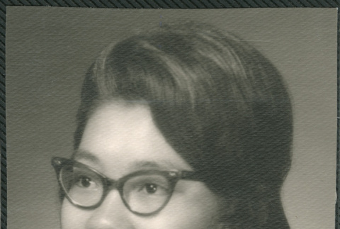 Vicki Kubo school portrait (ddr-densho-522-727)