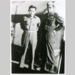 Two soldiers and tent (ddr-densho-1007-832)