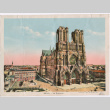Postcard of Reims Cathedral (ddr-densho-434-513)