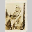 The HMS Terror[?] leaving a shipyard (ddr-njpa-13-583)