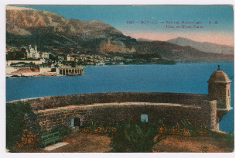 Blank Postcard of Monte Carlo, Monaco (ddr-densho-368-813)