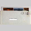 Envelope containing clippings and letter from George Takashimi to George Townsend (ddr-densho-408-5)