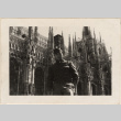 Man in front of Milan Cathedral (ddr-densho-466-392)