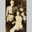 Francisco Franco with his daughter, Carmen Franco, and wife, Carmen Polo (ddr-njpa-1-353)