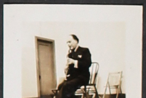 Man playing clarinet (ddr-densho-493-155)