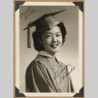 Portrait of a graduate Hisako (ddr-densho-542-279)