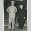 Cardinal Spellman and General MacArthur (ddr-densho-299-201)