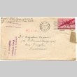 Envelope and letters to Dr. Keizaburo 