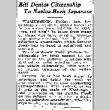 Bill Denies Citizenship To Native-Born Japanese (January 5, 1923) (ddr-densho-56-375)