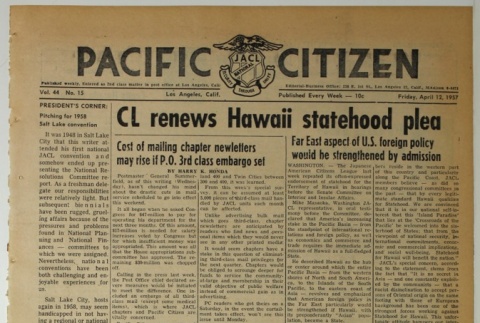 Pacific Citizen, Vol. 44, No. 15 (April 12, 1957) (ddr-pc-29-15)
