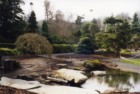 Stroll Garden, pond on day of its dedication (ddr-densho-354-1834)
