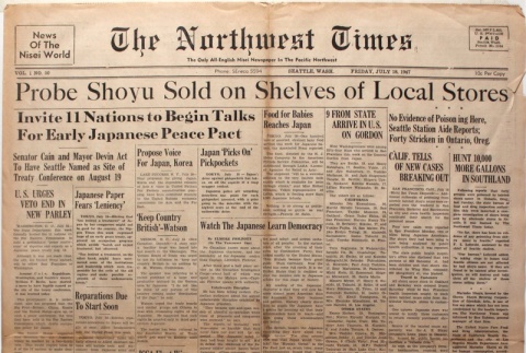The Northwest Times Vol. 1 No. 50 (July 18, 1947) (ddr-densho-229-37)