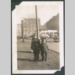 Photo of two children near Hotel Reynolds (ddr-densho-483-367)