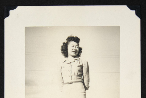 Woman on a path (ddr-densho-542-590)