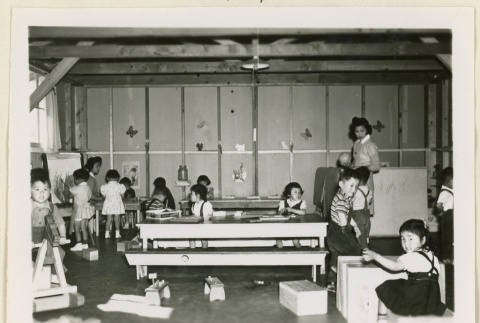 Children playing indoors (ddr-densho-37-1059)