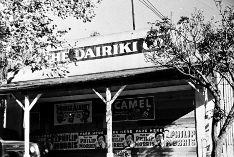 Boarded-up store formerly run by Japanese Americans (ddr-densho-37-304)