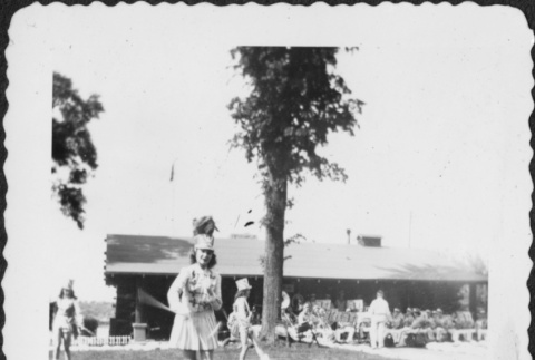 Majorettes performing (ddr-densho-434-406)