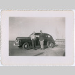 Two men in front of car (ddr-densho-377-1652)