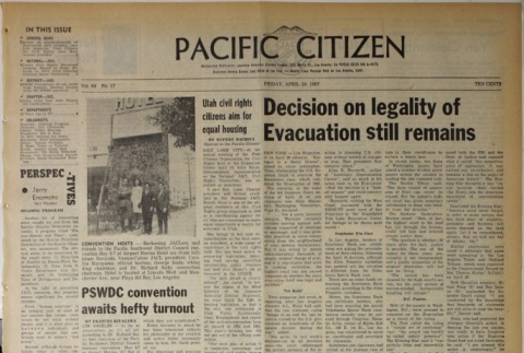 Pacific Citizen, Vol. 64, No. 17 (April 28, 1967) (ddr-pc-39-18)