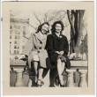Kimiko Fujii outside capitol building (ddr-densho-433-1096)