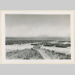 View of the Honor Roll monument and Gila River camp (ddr-densho-37-1113)