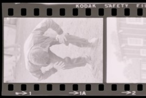 Negative film strip for Farewell to Manzanar scene stills (ddr-densho-317-101)