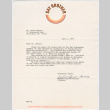 Letter from Barbara Barrow-Murray to Dr. David Sakura (ddr-densho-523-735)