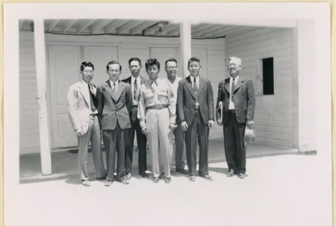 Memorial Day service organizers (ddr-densho-37-2079)