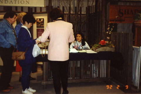 Kubota Garden booth at the Northwest Flower and Garden Show (ddr-densho-354-234)