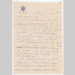 Letter from Tadashi Ishida to Mr. & Mrs. Y Ishida (ddr-densho-535-84)