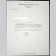 Letter to Sam Honda from William Yoshino (ddr-chijacl-1-595)