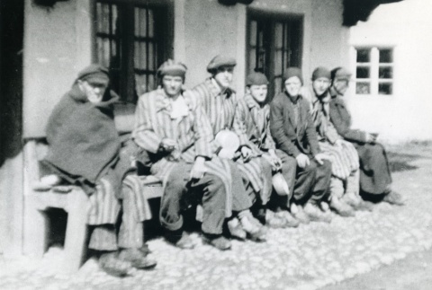 Survivors of the Dachau death march (ddr-densho-22-139)