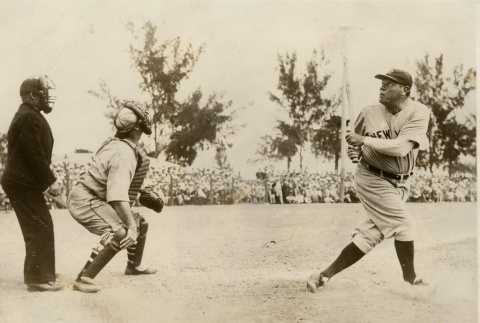 Babe Ruth at bat (ddr-njpa-1-1385)