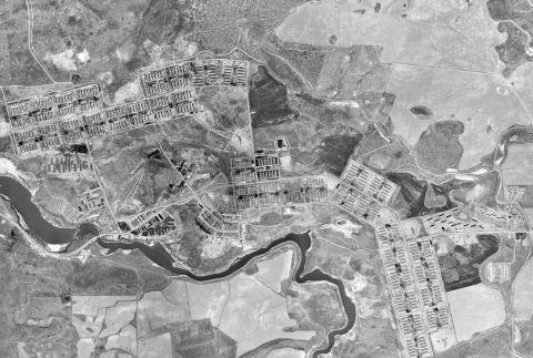 Aerial View of Minidoka Internment camp (ddr-densho-474-121)