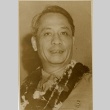 Manuel Roxas wearing leis (ddr-njpa-1-1414)