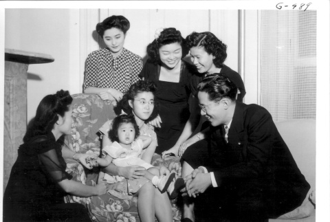 Nisei soldier with family (ddr-densho-37-753)